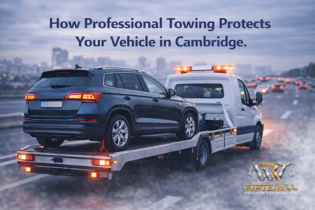 How Professional Towing Protects Your Vehicle in Cambridge - WR Towing How Professional Towing Protects Your Vehicle in Cambridge