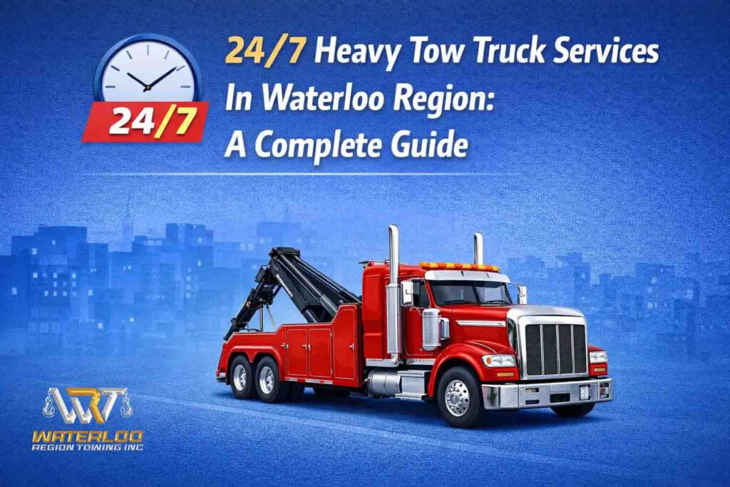 24x7 Heavy Tow Truck Services in Waterloo Region A Complete Guide - WR Towing