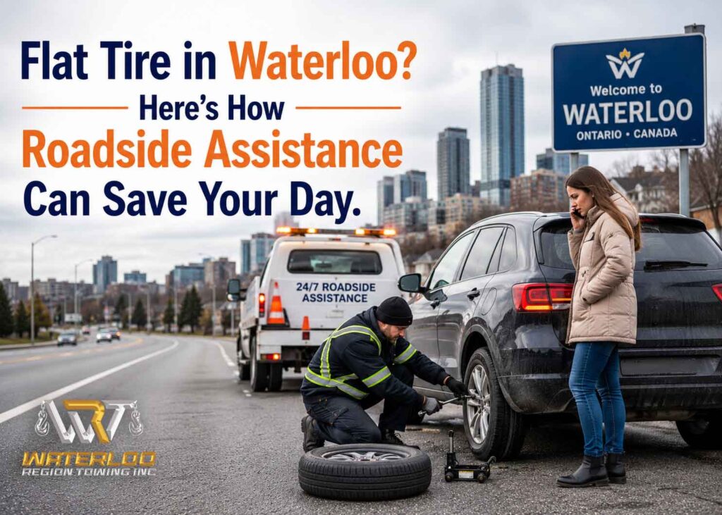 Flat Tire in Waterloo Here’s How Roadside Assistance Can Save Your Day