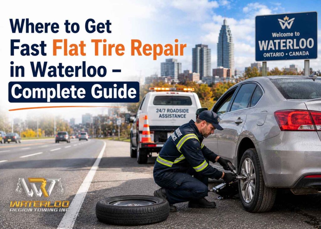 Where to Get Fast Flat Tire Repair in Waterloo Complete Guide - WR Towing Where to Get Fast Flat Tire Repair in Waterloo Complete Guide