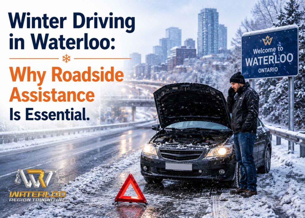 Winter Driving in Waterloo Why Roadside Assistance Is Essential